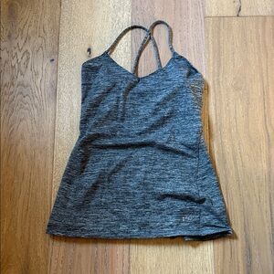 Splits59 Charcoal Strappy Tank Top